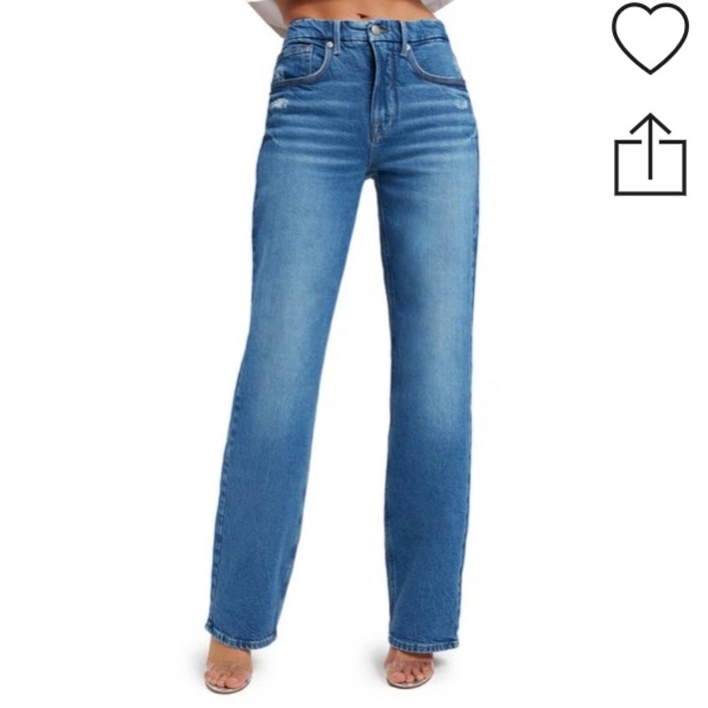 Good American GOOD Relaxed Jeans